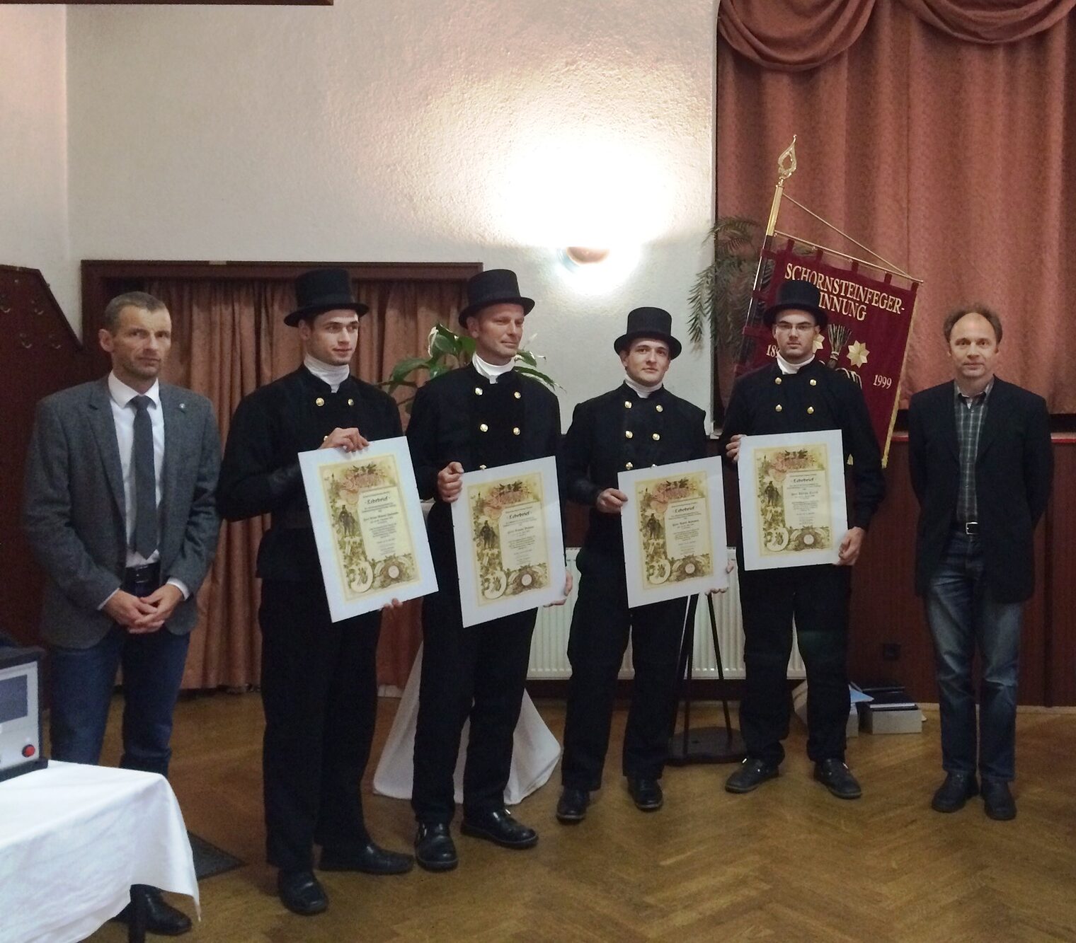 Freisprechung Schornsteinfeger 2015