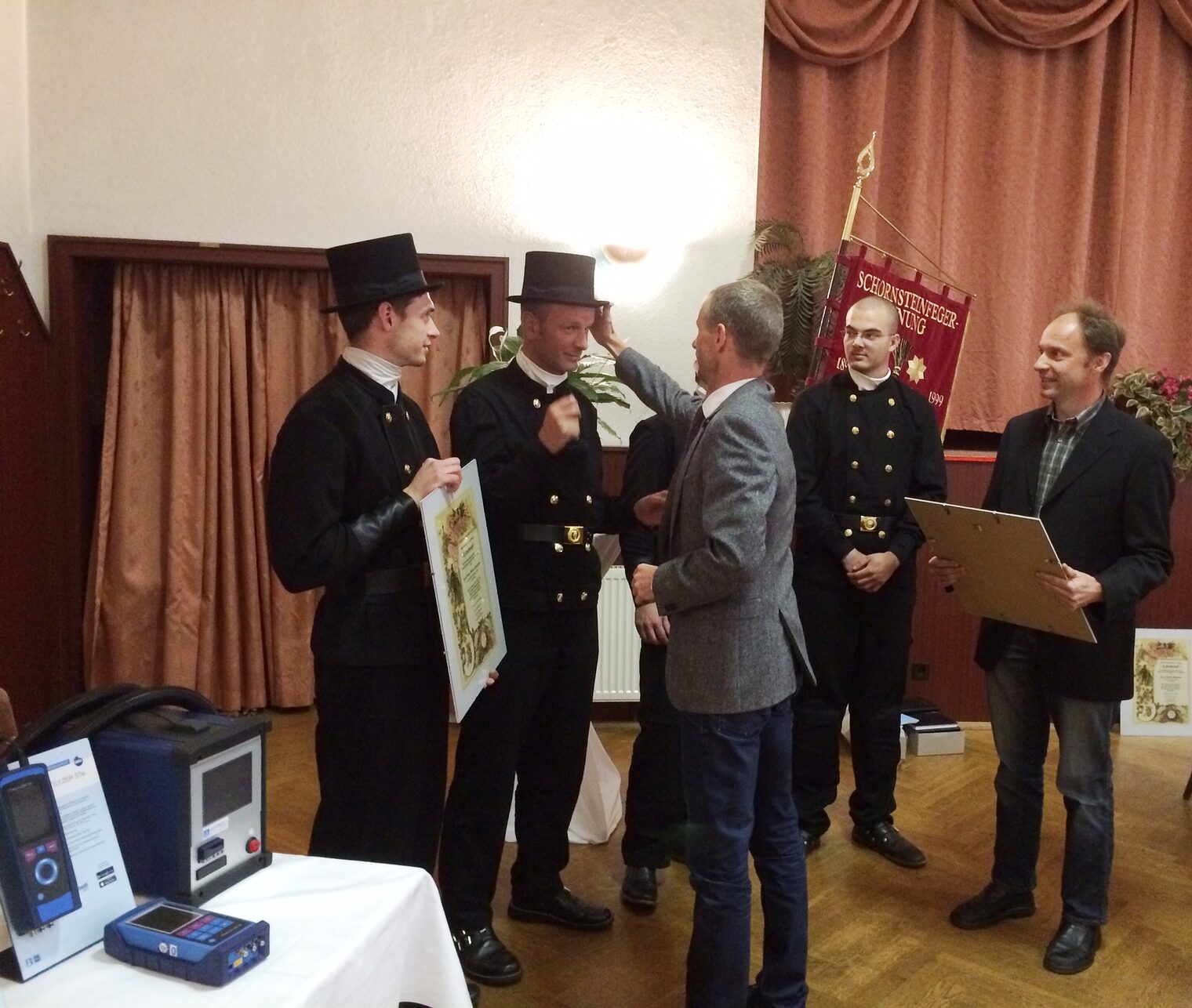 Freisprechung Schornsteinfeger 2015