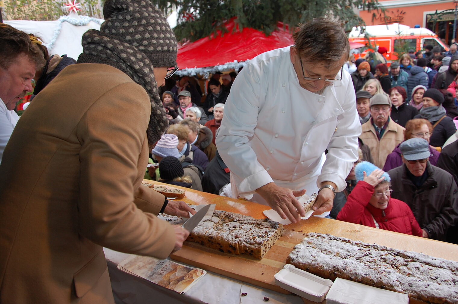 Stollenanschnitt