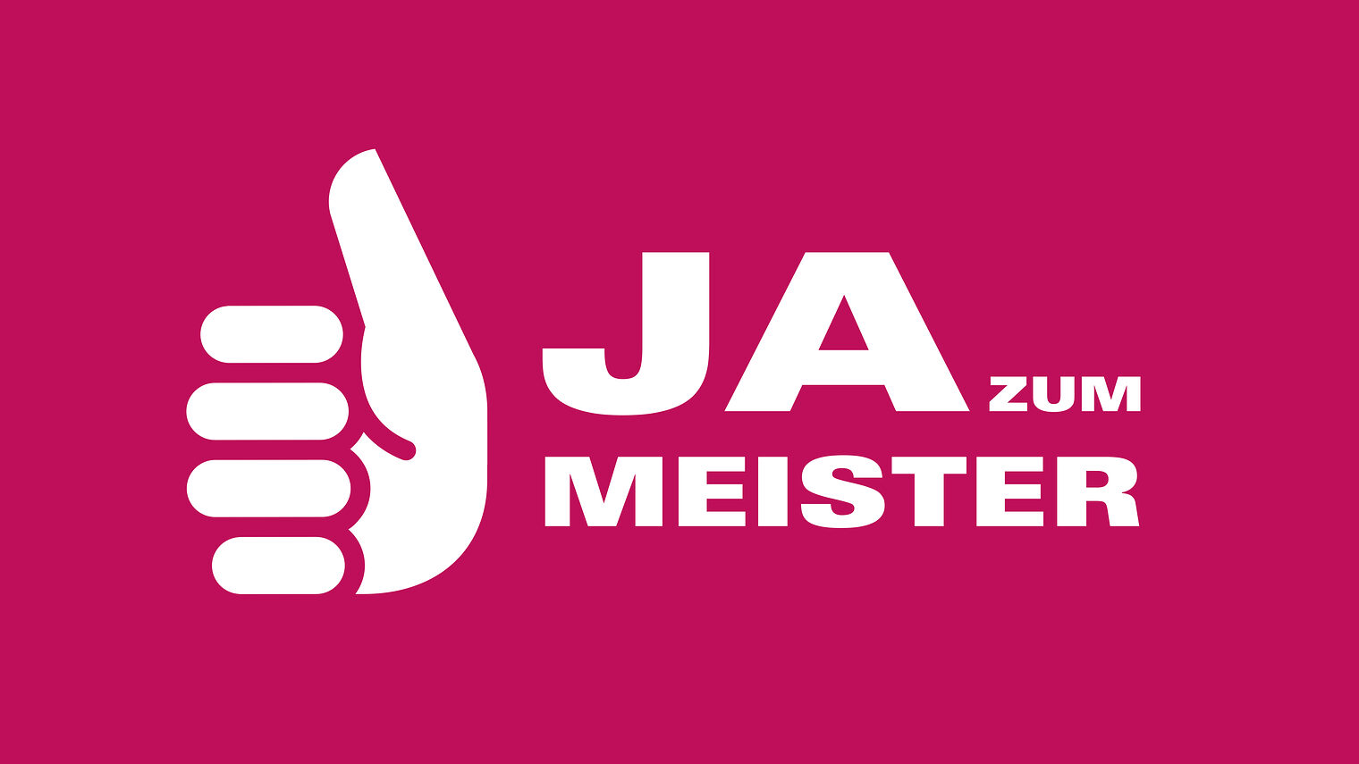 JA zum Meister