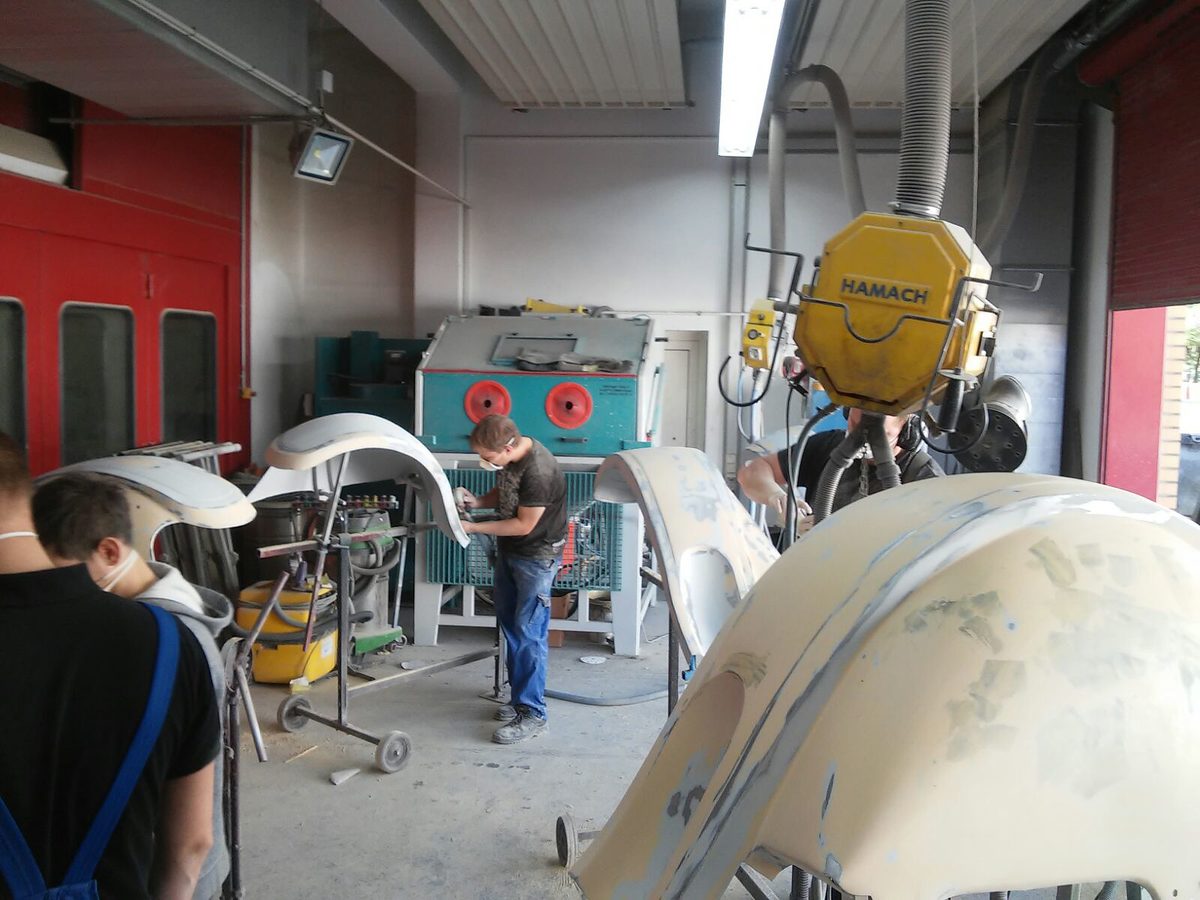Oldtimer lack lackieren