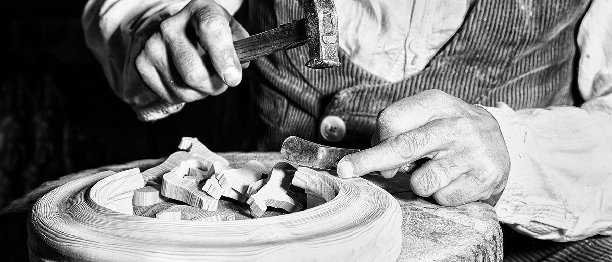 Ausstellungsmotiv Foto Handwerk