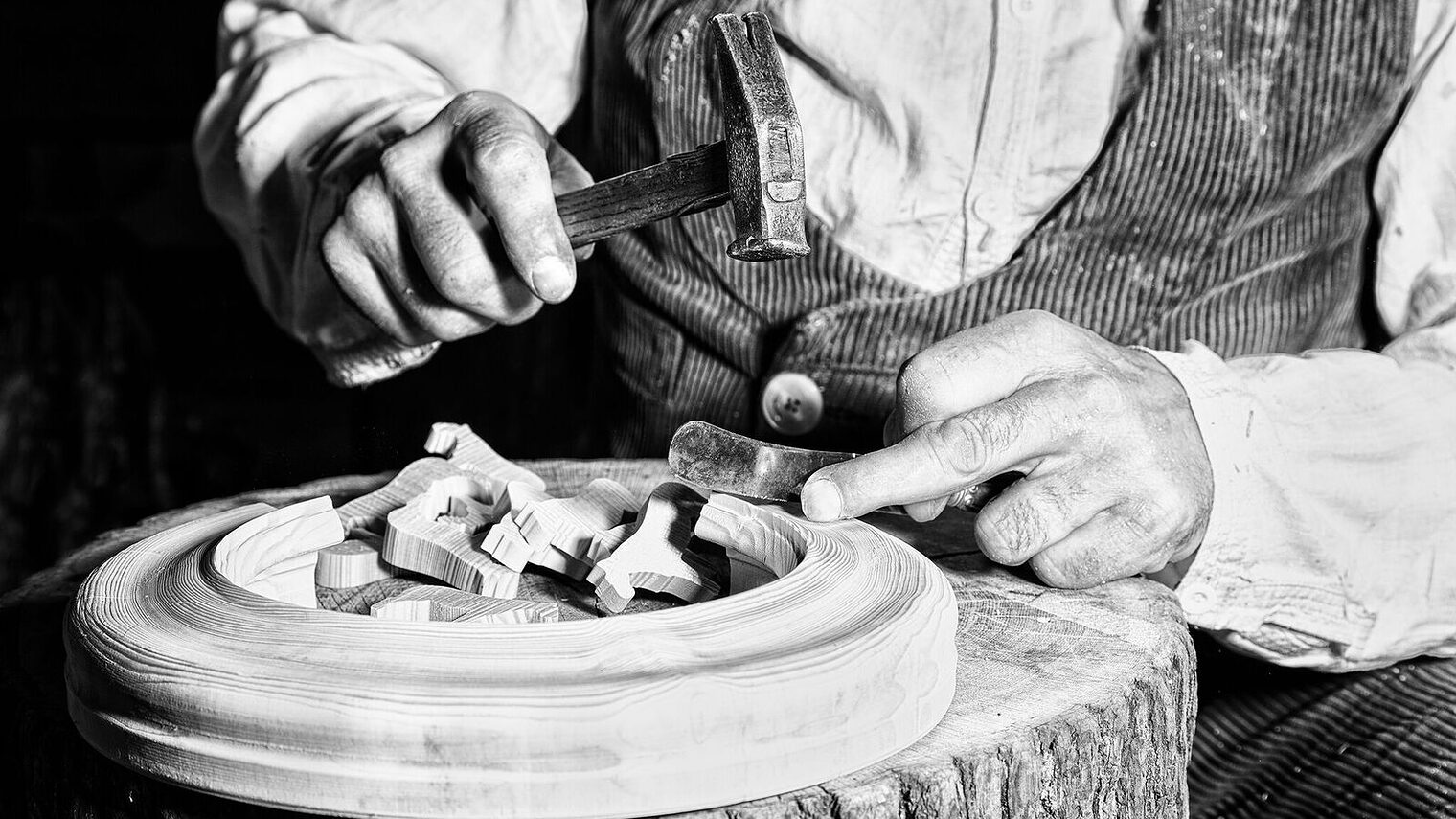 Ausstellungsmotiv Foto Handwerk