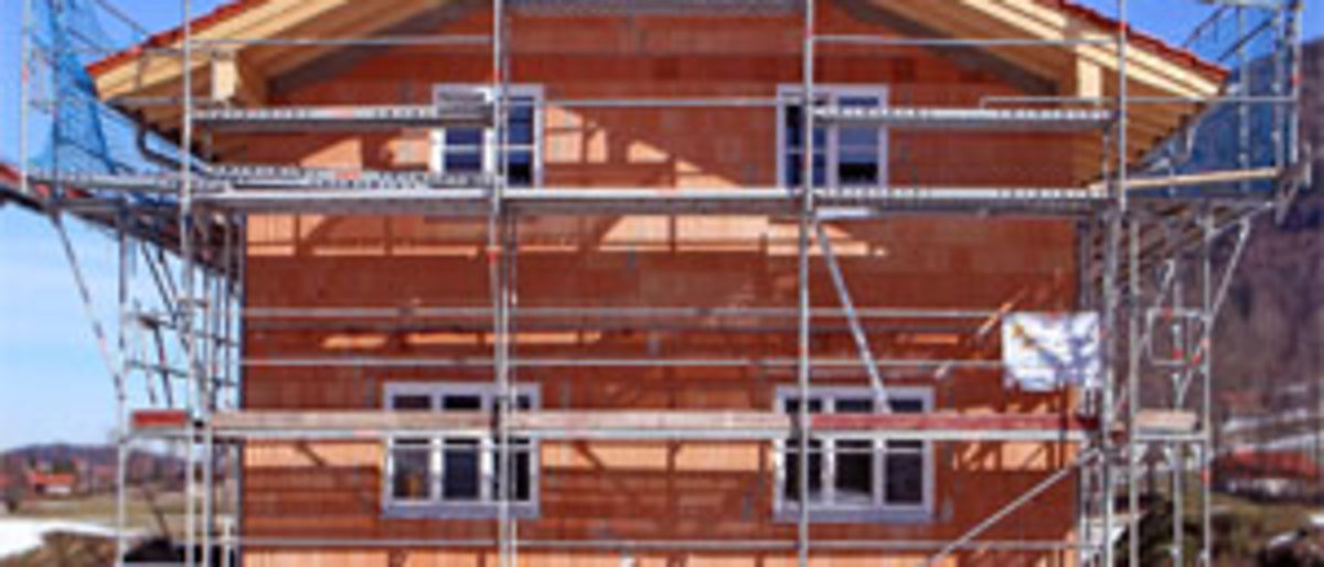 Baustelle, Haus