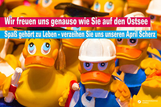 April Ente Auflösung