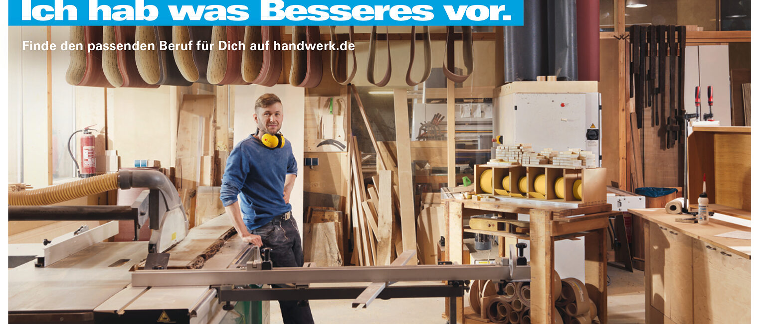 Tischler,Imagekampagne,Ausbildung,Lehre