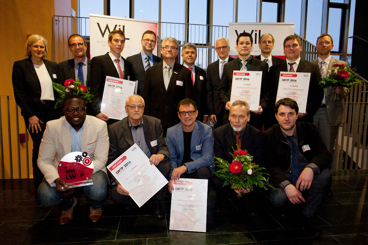 Preisträger des LWTP 2016, Foto: WiL / Andreas Franke