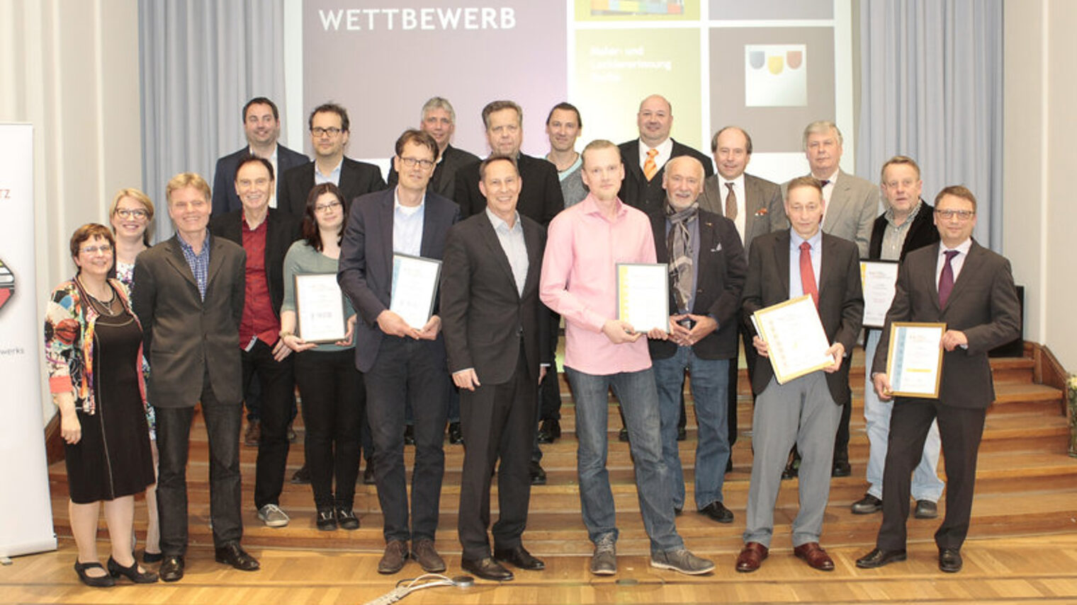 Gruppenbild Fassadenwettbewerb 2016