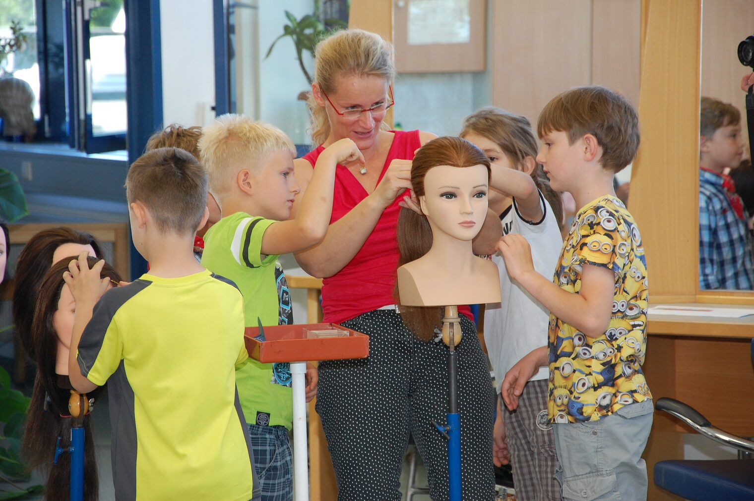 Hortkinder testen Handwerk