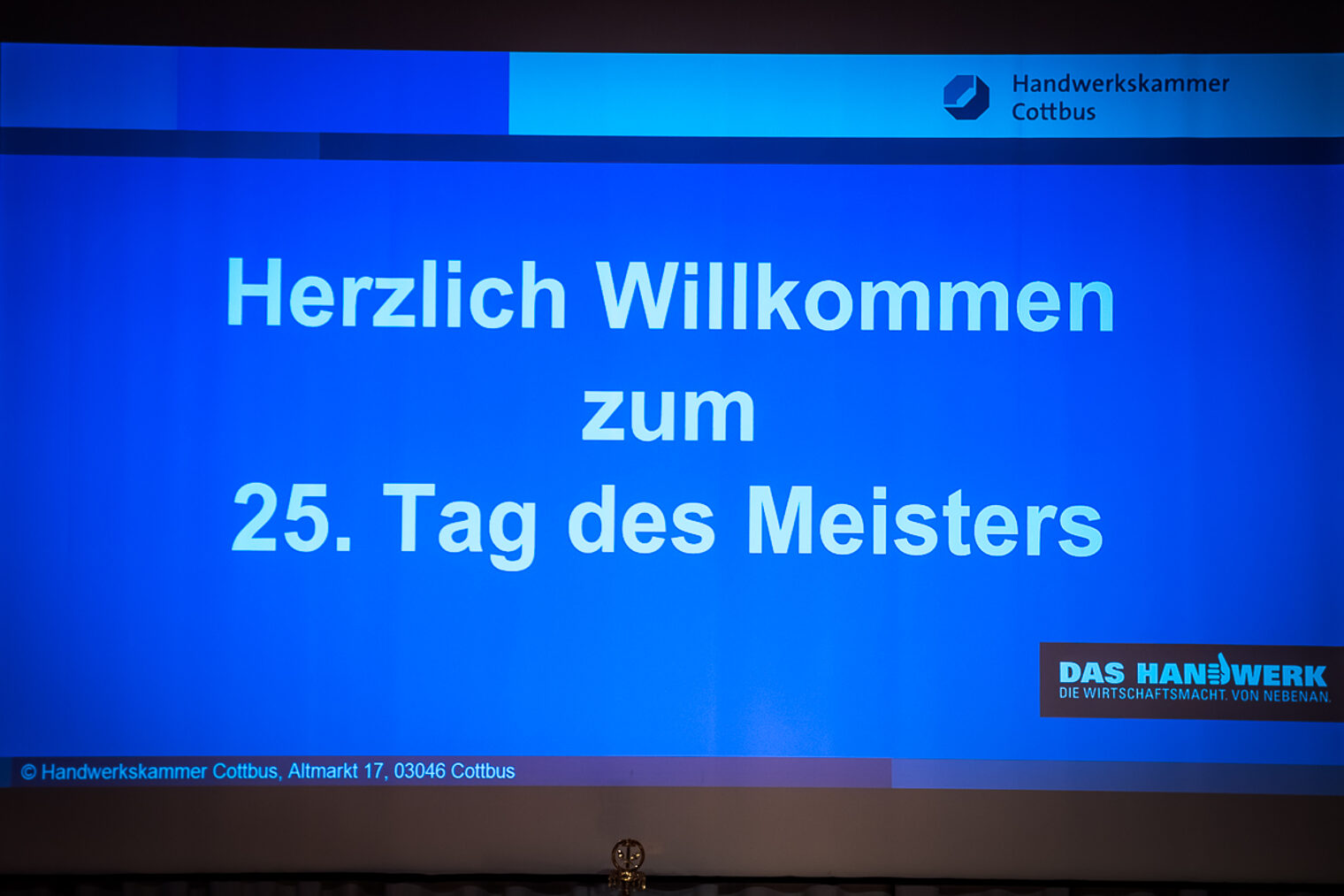 Tag des Meisters - Handwerkskammer - Stadthalle 2016