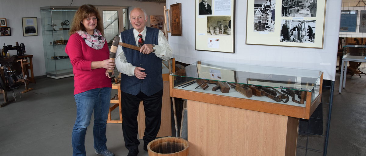 Böttcherei Bohla, Wolfgang Bohla, Textilmuseum Forst, Michaela Zuber