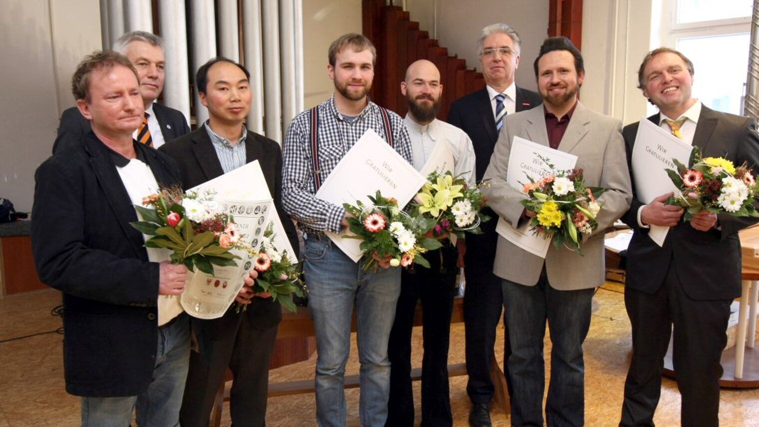 Meisterbriefe f¿r Orgel- und Harmoniumbauer in Bad Liebenwerda Handwerkskammer Cottbus