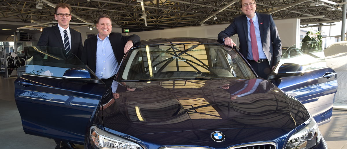 BMW Übergabe im Autohaus Wernecke