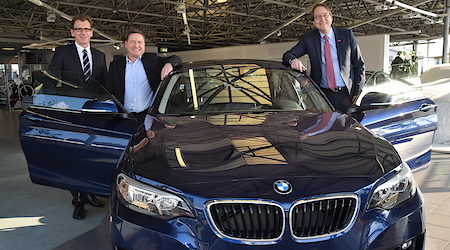 BMW Übergabe im Autohaus Wernecke