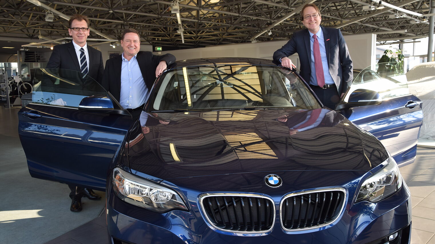 BMW Übergabe im Autohaus Wernecke