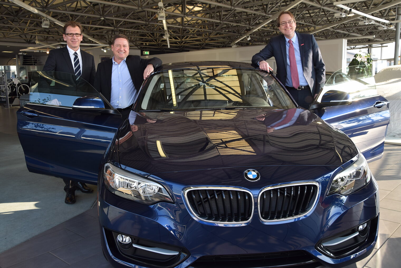 BMW Übergabe im Autohaus Wernecke