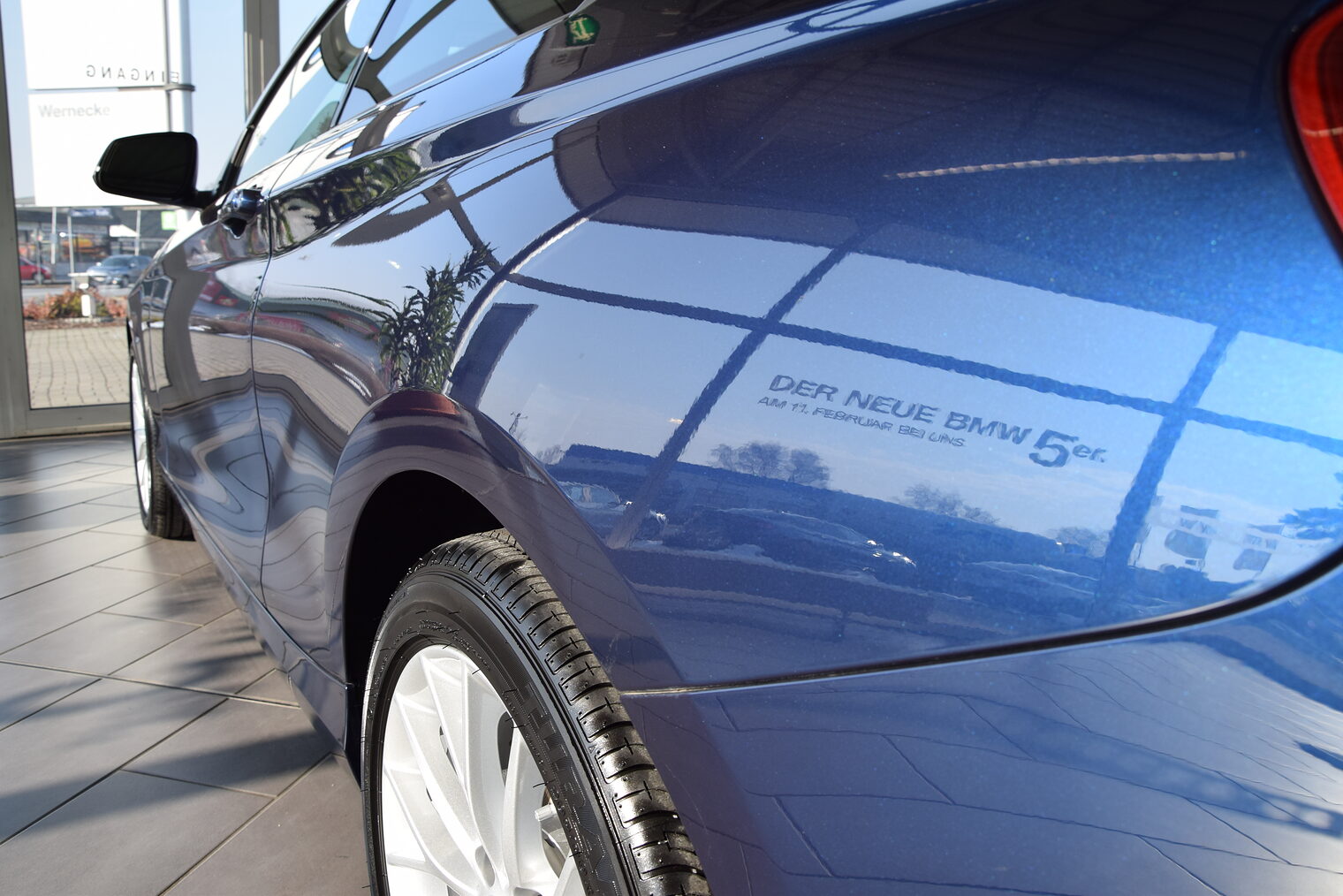 BMW Übergabe im Autohaus Wernecke