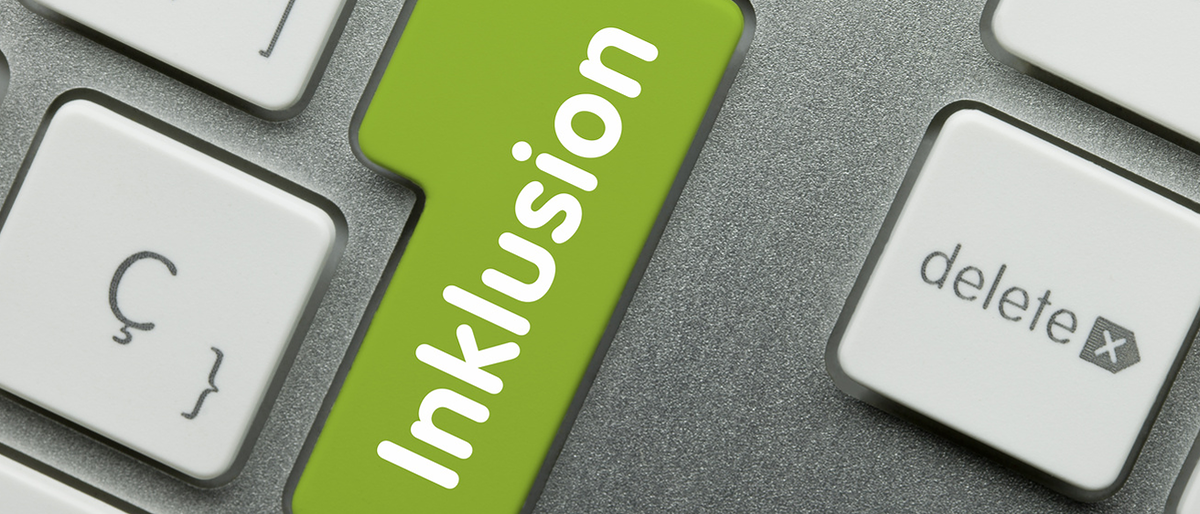 Inklusion,Handwerk,Tastaur,Tastaur auf welcher Inklusion steht