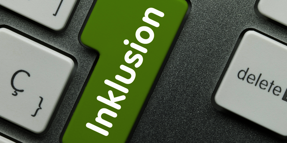 Inklusion,Handwerk,Tastaur,Tastaur auf welcher Inklusion steht