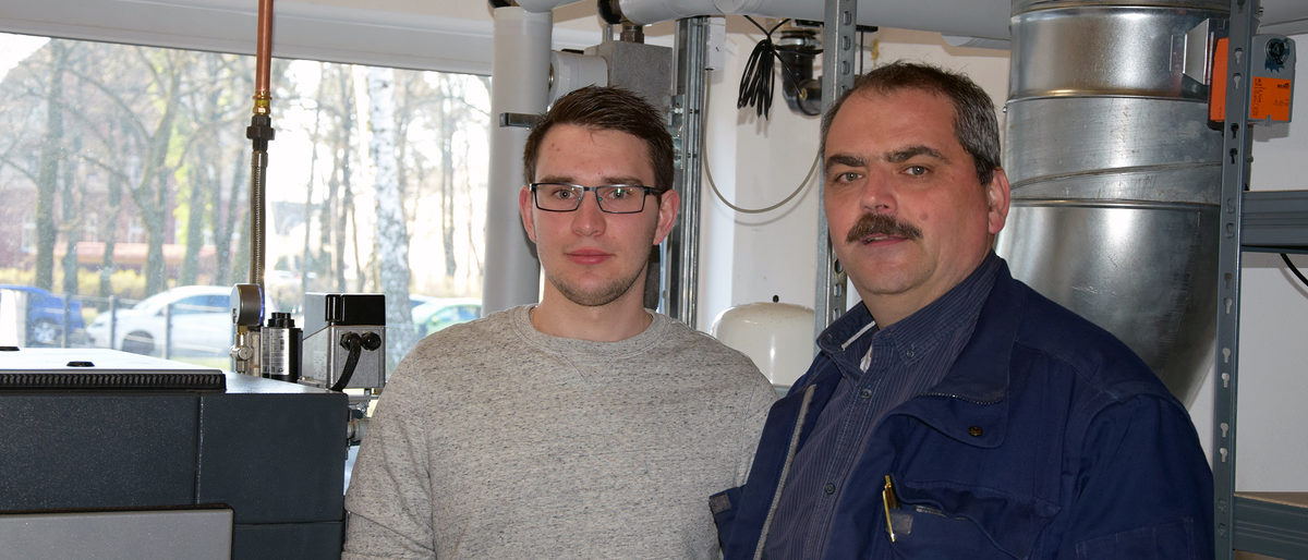 Dennis Muschick und Jens Kurrar von der Dörr GmbH