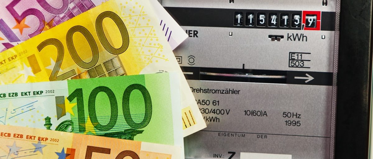 Stromzähler Geld