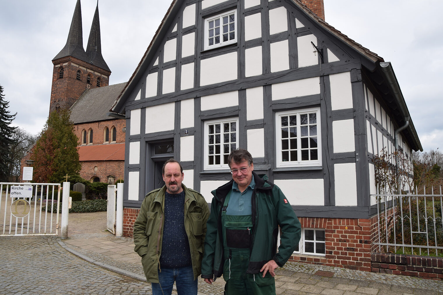 Fachwerkhaus in Doberlug vom Handwerk gerettet