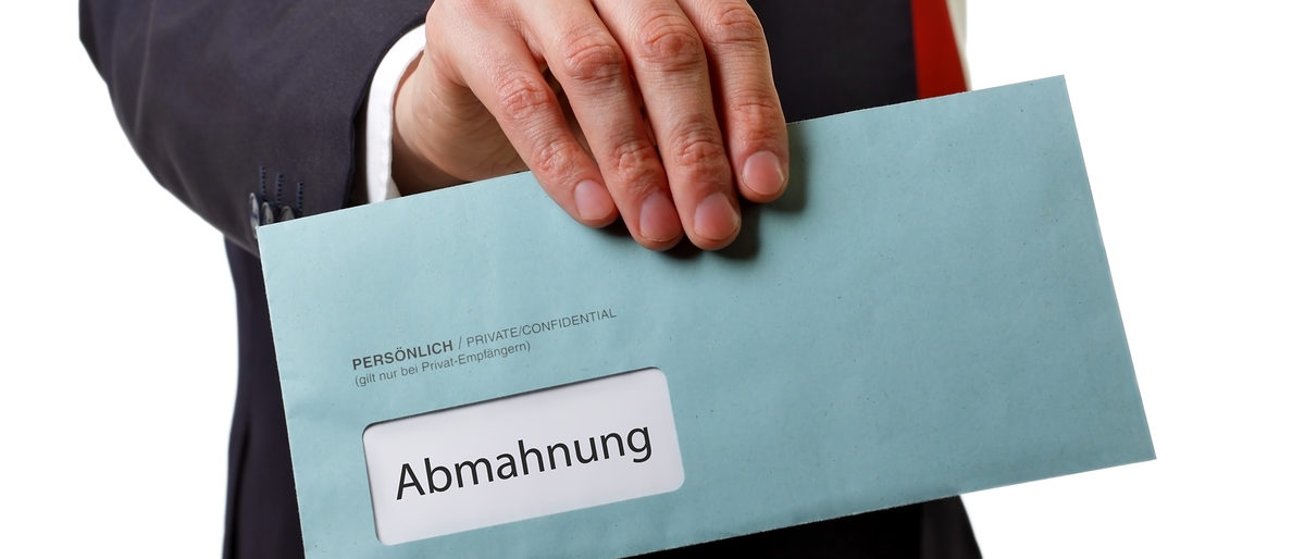 Abmahnung