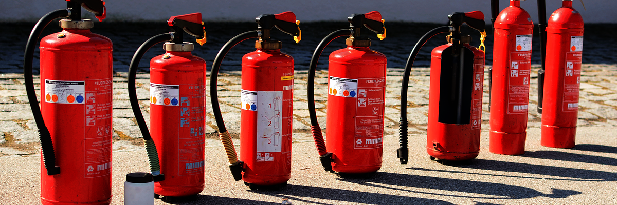 Brandschutz,Feuerlöscher