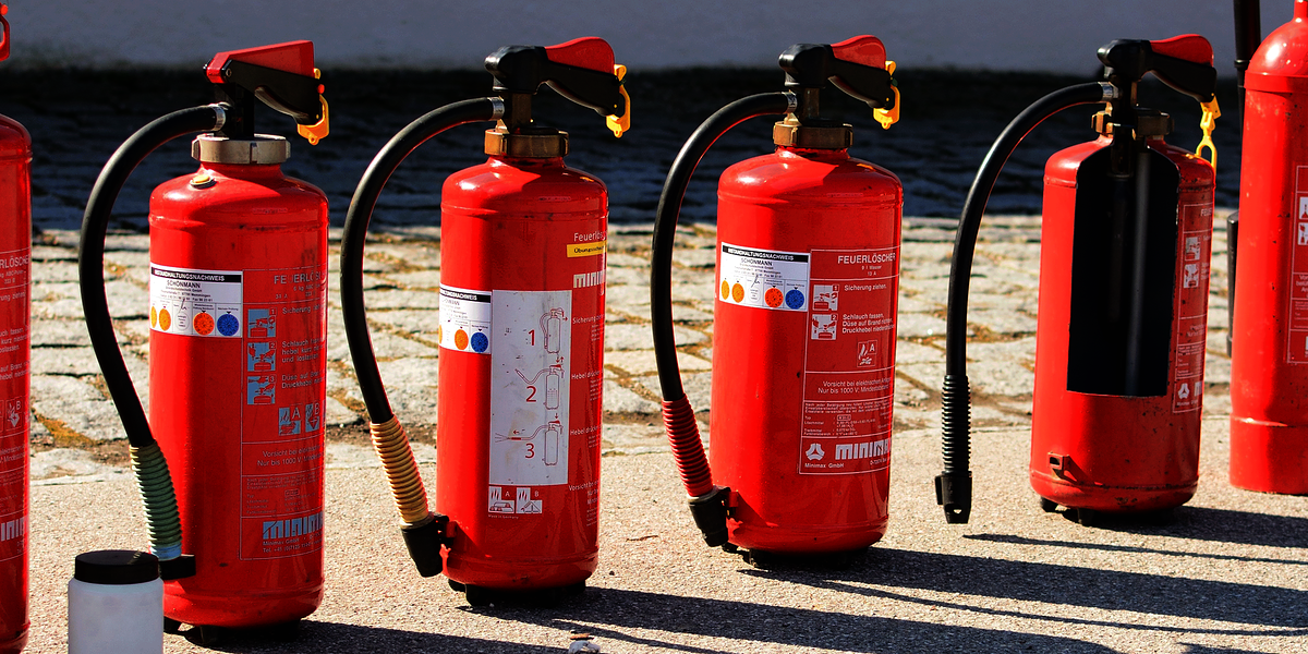 Brandschutz,Feuerlöscher