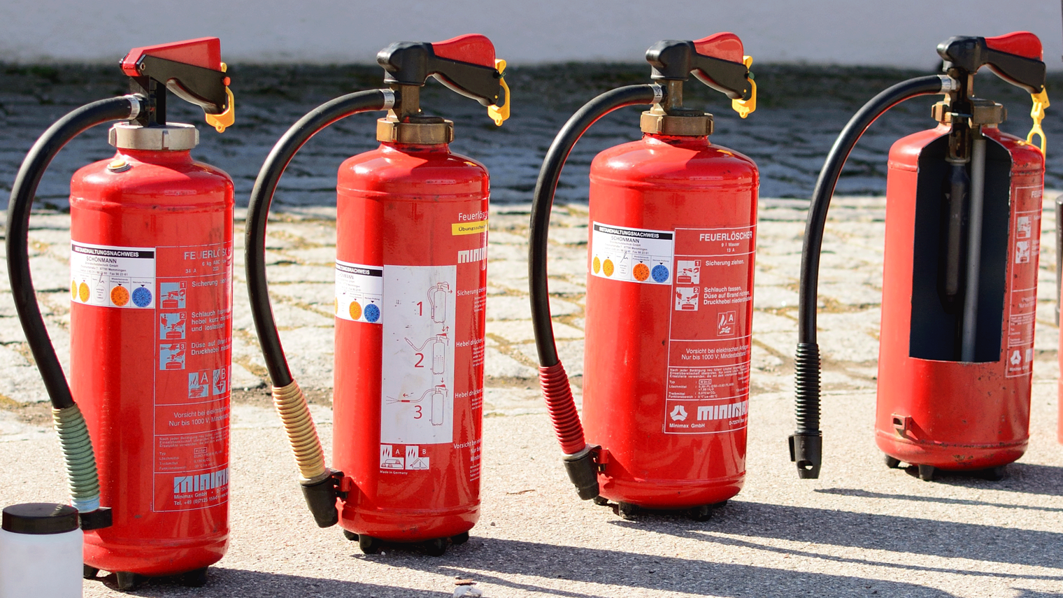 Brandschutz,Feuerlöscher