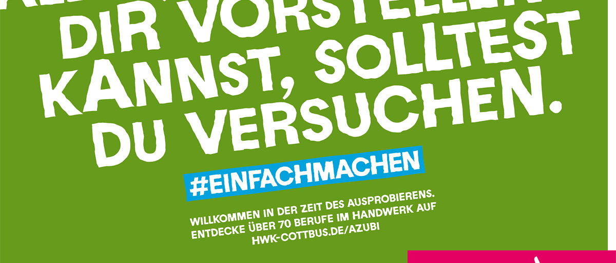 Schulaktion Plakate Imagekampagne