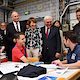 Bundespräsident Frank-Walter Steinmeier besichtigte das Berufsbildungs- und Technologiezentrum (BTZ) der Handwerkskammer Cottbus. In Beisein von Ministerpräsident Dr. Dietmar Woidke traf das Staatsoberhaupt in den Werkstätten auf Lehrlinge, Meisterschüler und Flüchtlinge.Sie zählen zu den mehr als 40.000 Teilnehmern, die die Bildungsstätte seit 1997 durchlaufen haben. Der Termin war ein Programmpunkt des Antrittsbesuches, den der Bundespräsident gemeinsam mit seiner Gattin Elke Büdenbender dem Land Brandenburg abstattet.