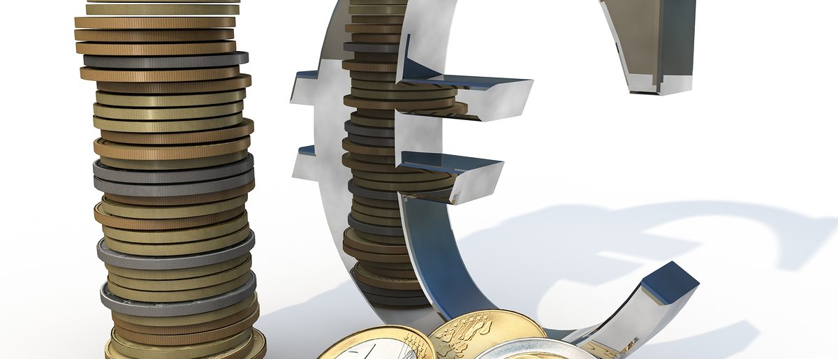 Geld Eurostapel