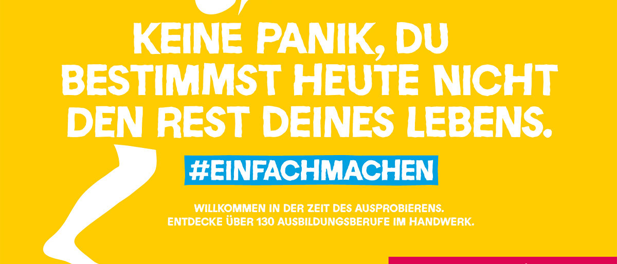 Imagekampagne Keine Panik