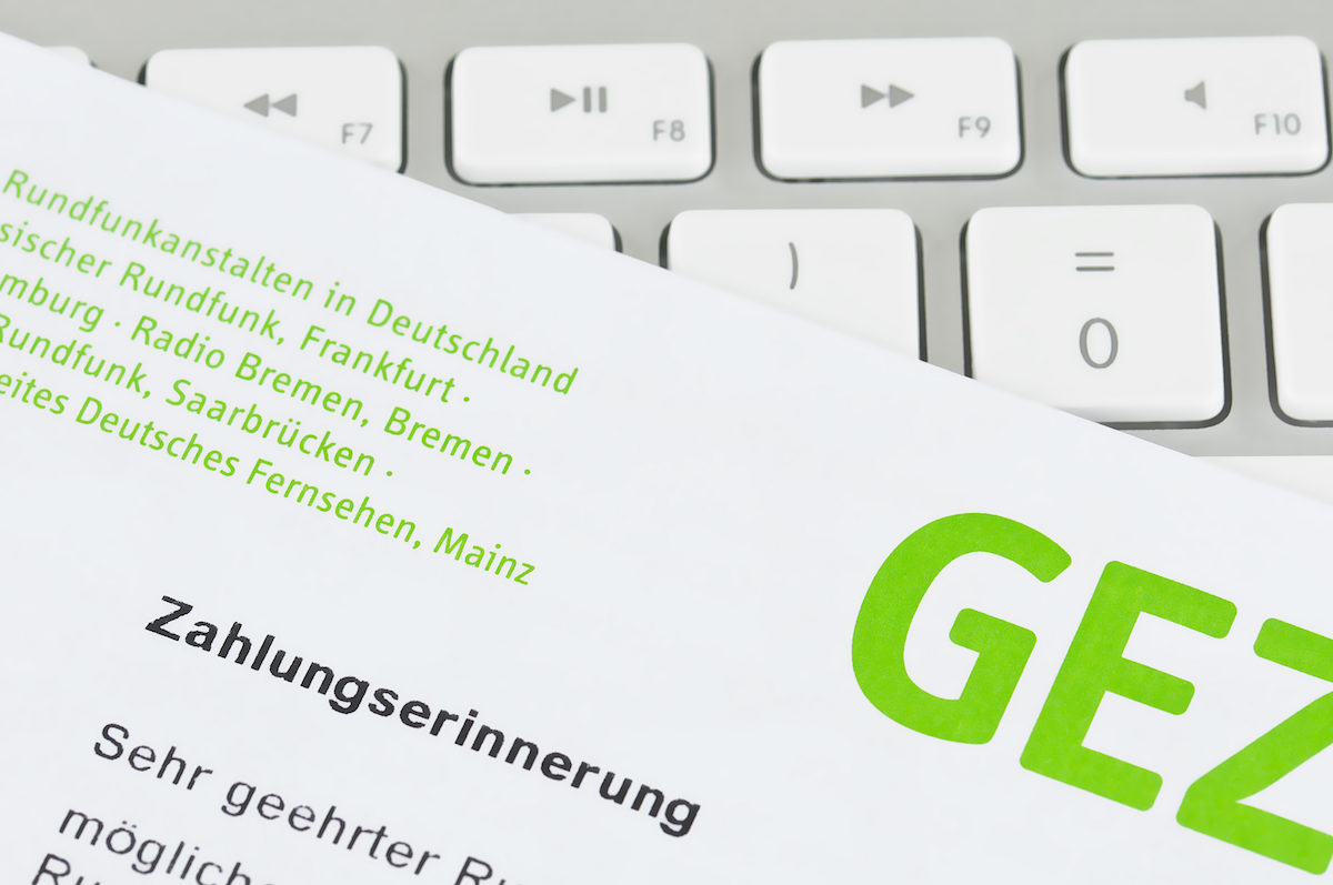 GEZ Rundfunkgebühren