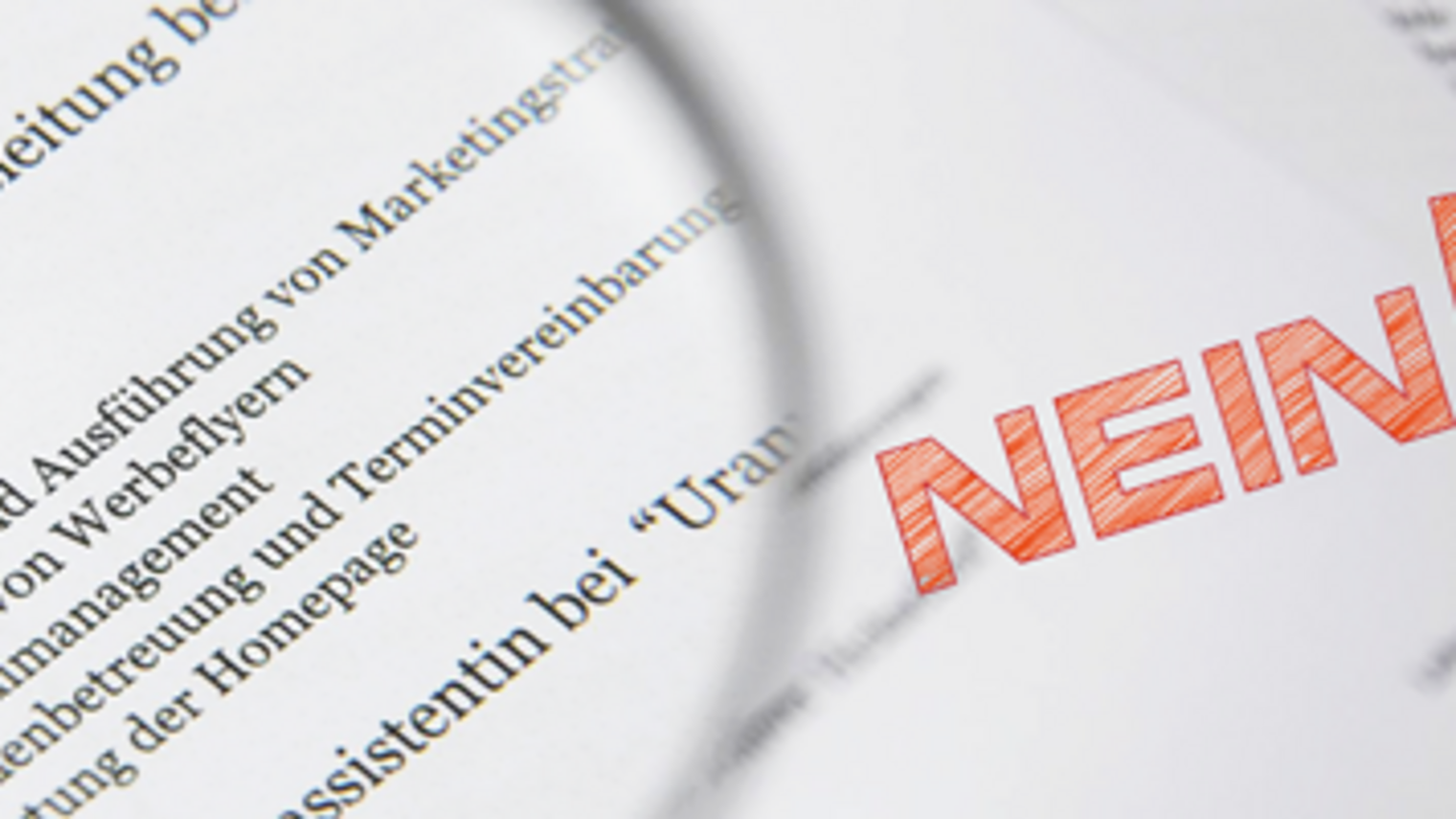Bewerbung