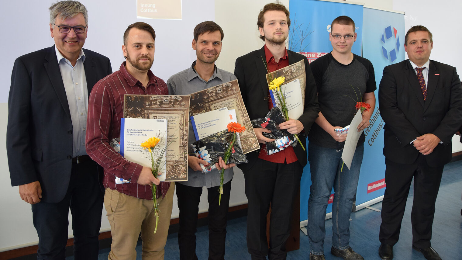 Gemeinsame Freisprechung Handwerkskammer und KH Cottbus 2017 1