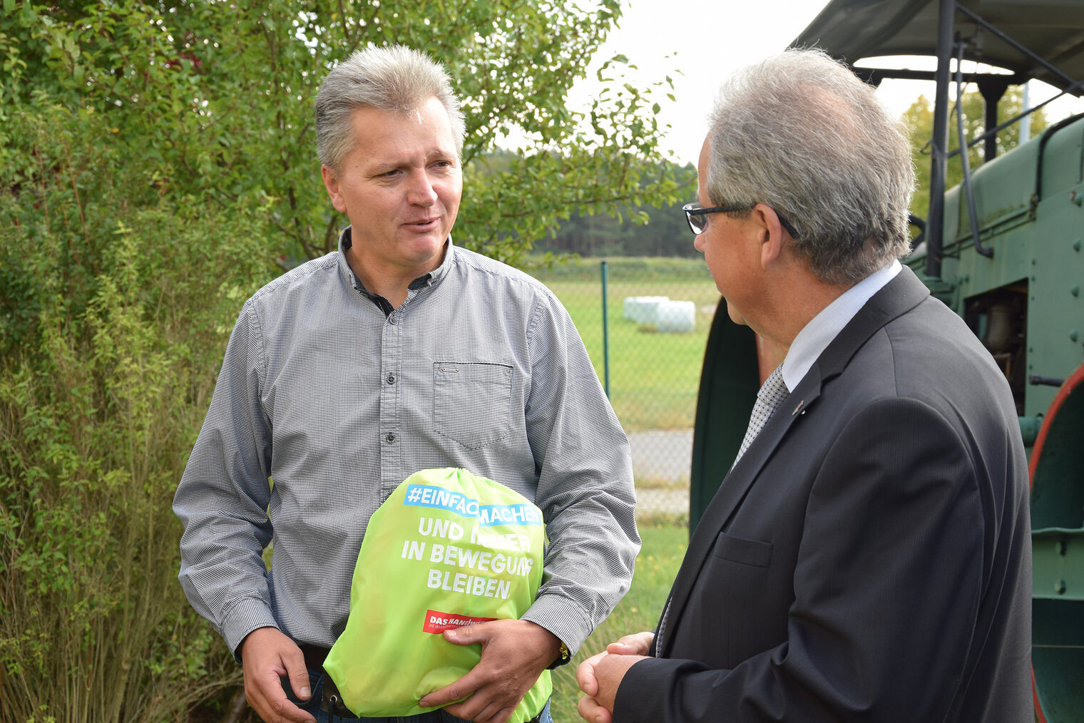 Dr. Klaus-Peter Schulze auf Tour