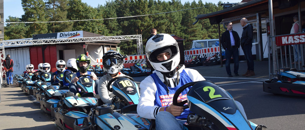 Gokartfahrer Kreishandwerkerschaft Dahme-Spreewald