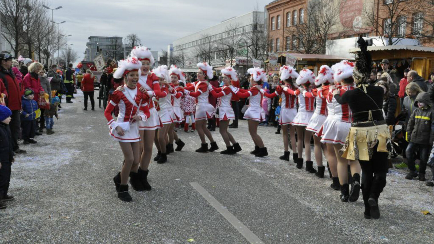 Karnevalsumzug in Cottbus 2018