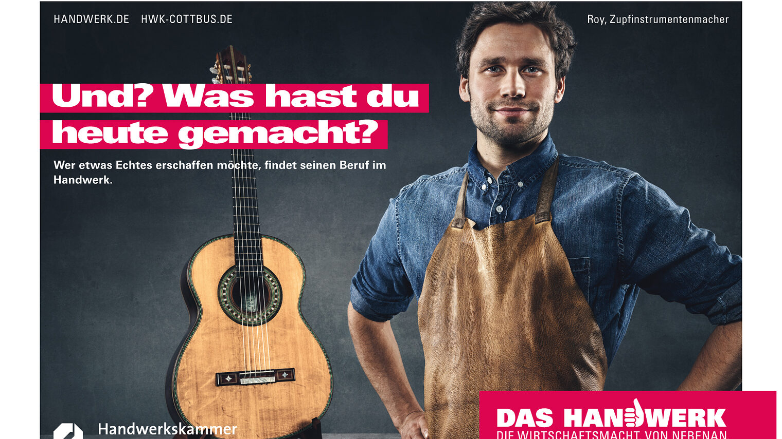 Imagekampagne 2018 Zupfinstrumentenmacher