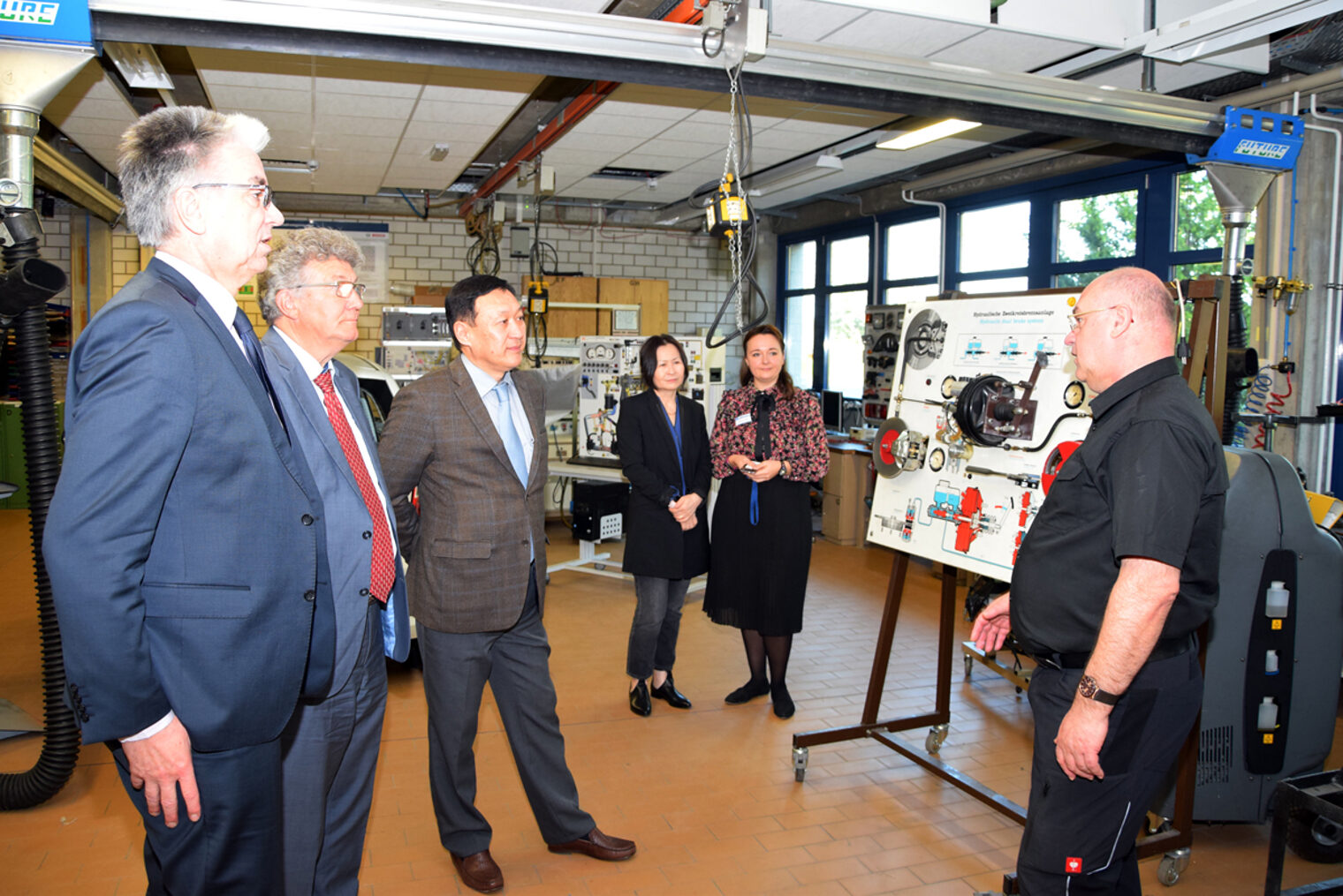 Besuch des mongolischen Botschafters im BTZ