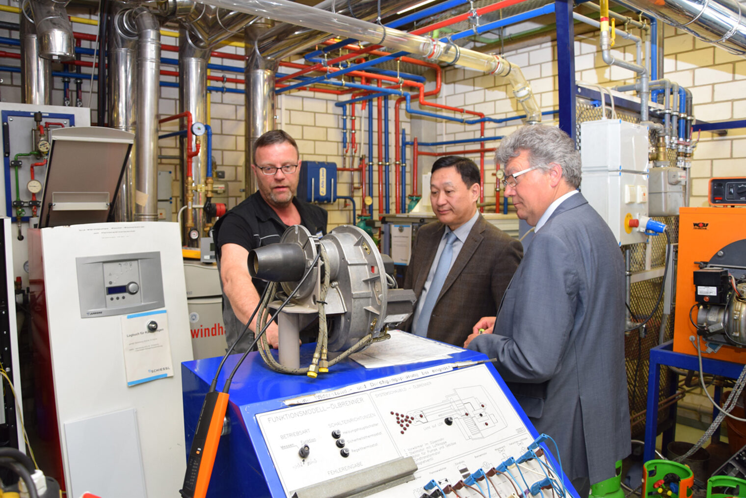 Besuch des mongolischen Botschafters im BTZ