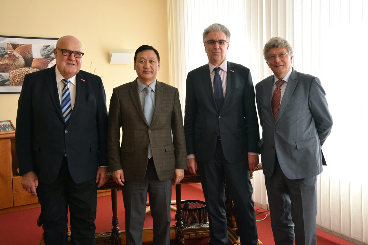Besuch des mongolischen Botschafters im BTZ