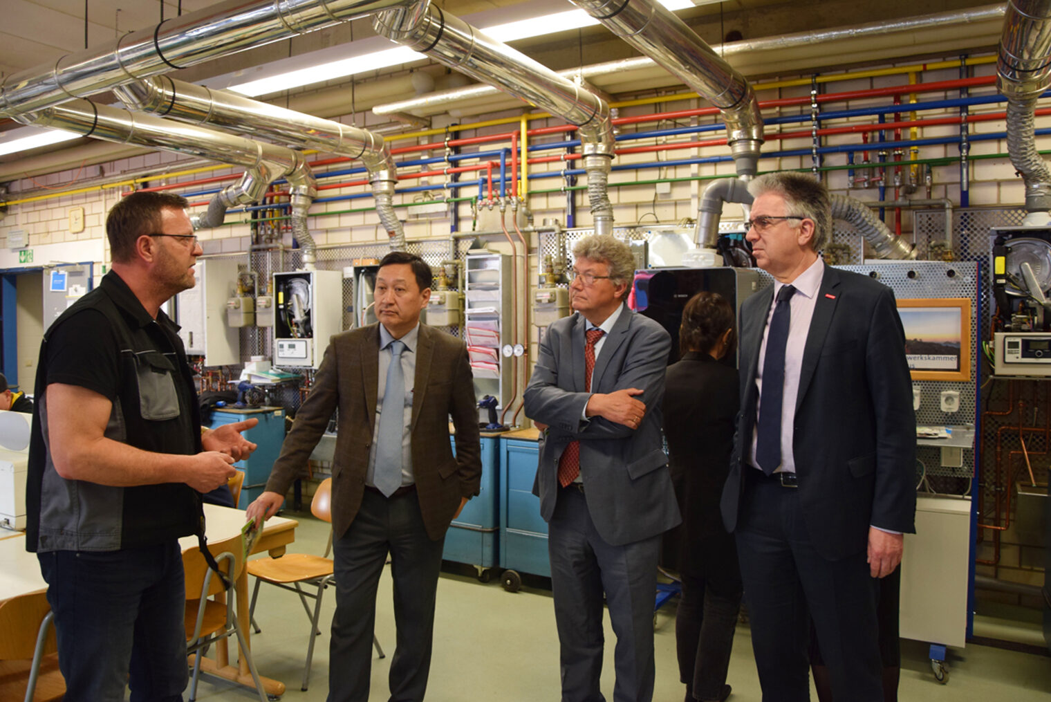 Besuch des mongolischen Botschafters im BTZ