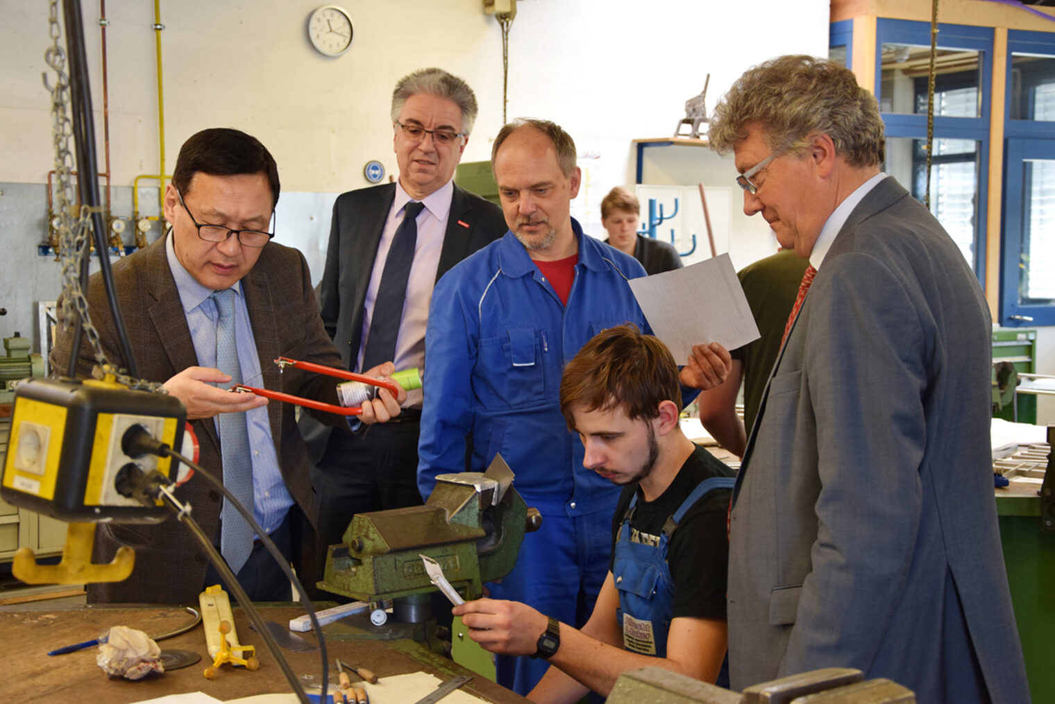 Besuch des mongolischen Botschafters im BTZ