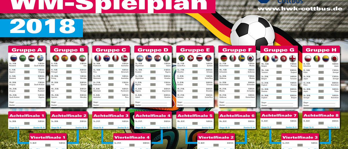 Wm Spielplan Der Handwerkskammer Cottbus Handwerkskammer Cottbus