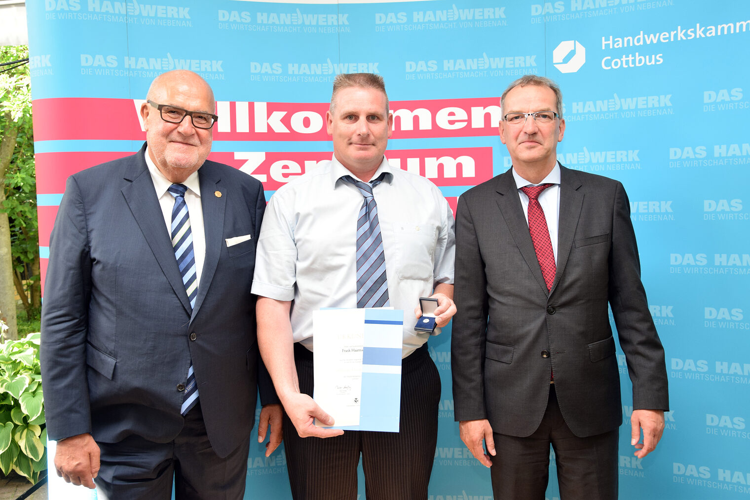 Übergabe Diamantene und Goldene Meister 2018