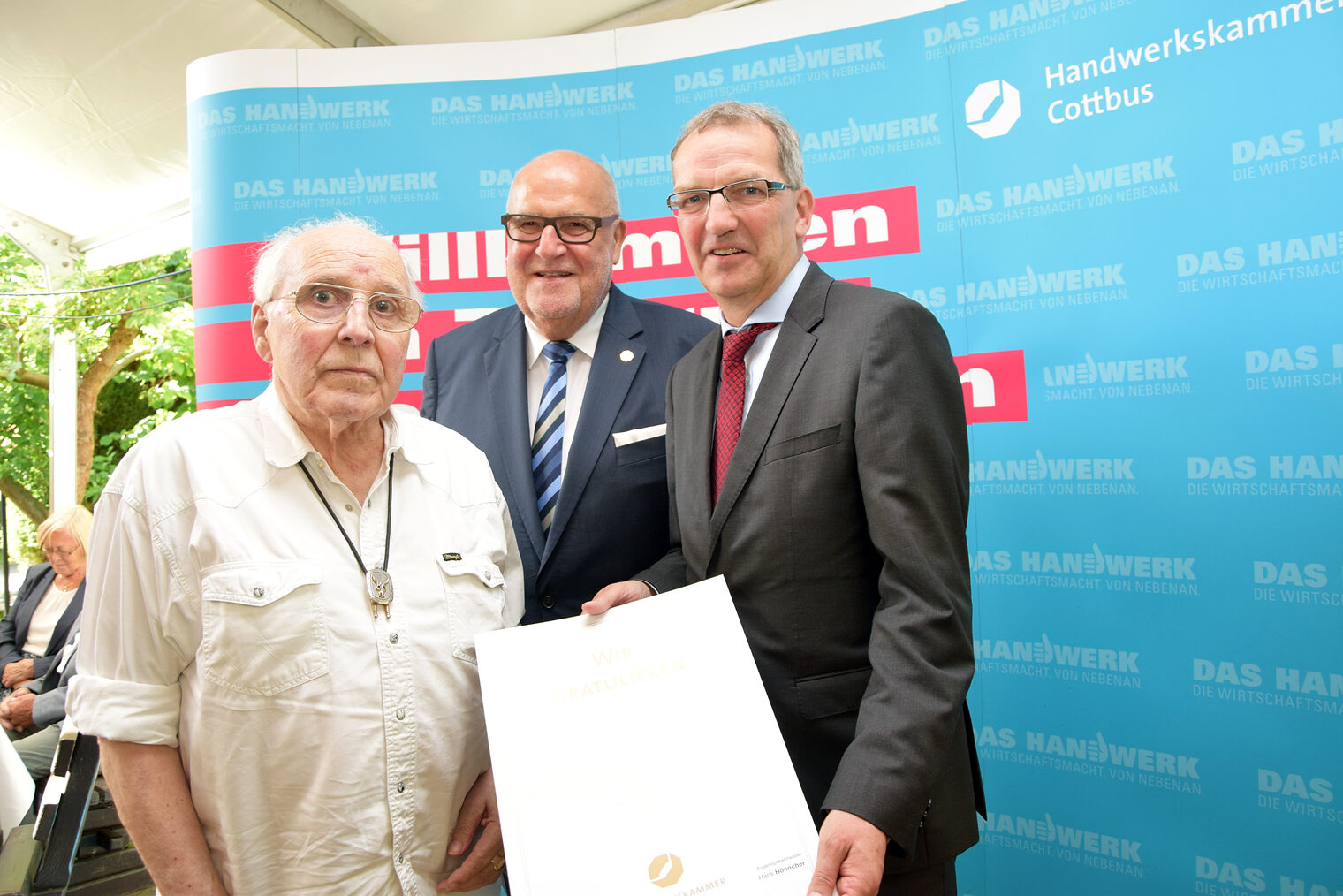 Übergabe Diamantene und Goldene Meister 2018