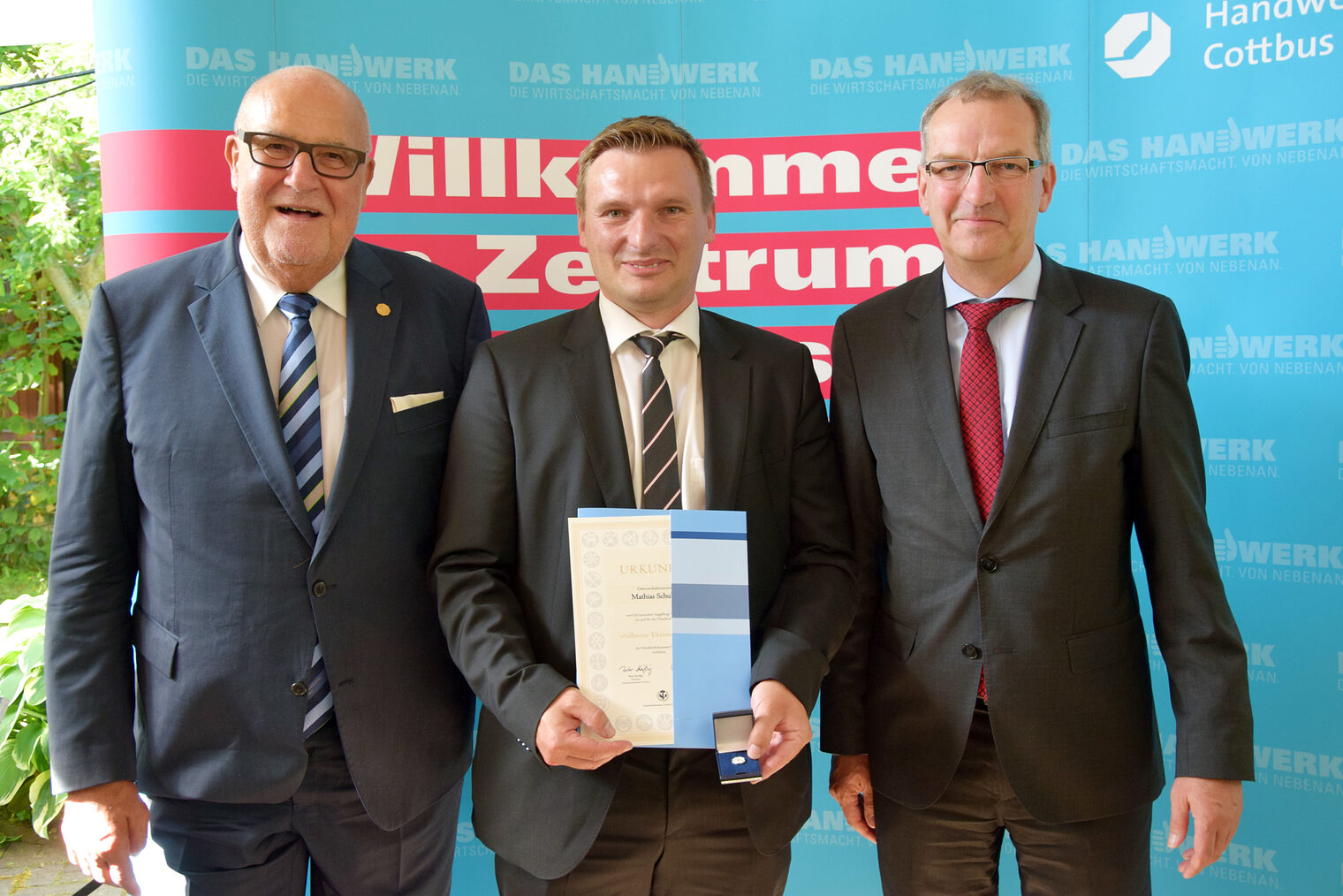 Übergabe Diamantene und Goldene Meister 2018